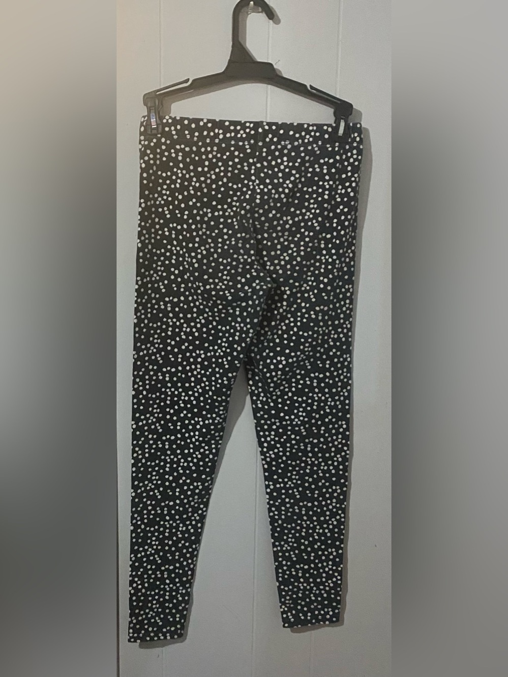 Black and white polka dot leggings - Picture 2 of 3